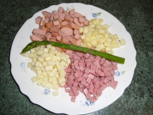 Ingredienti Plum-cake salato